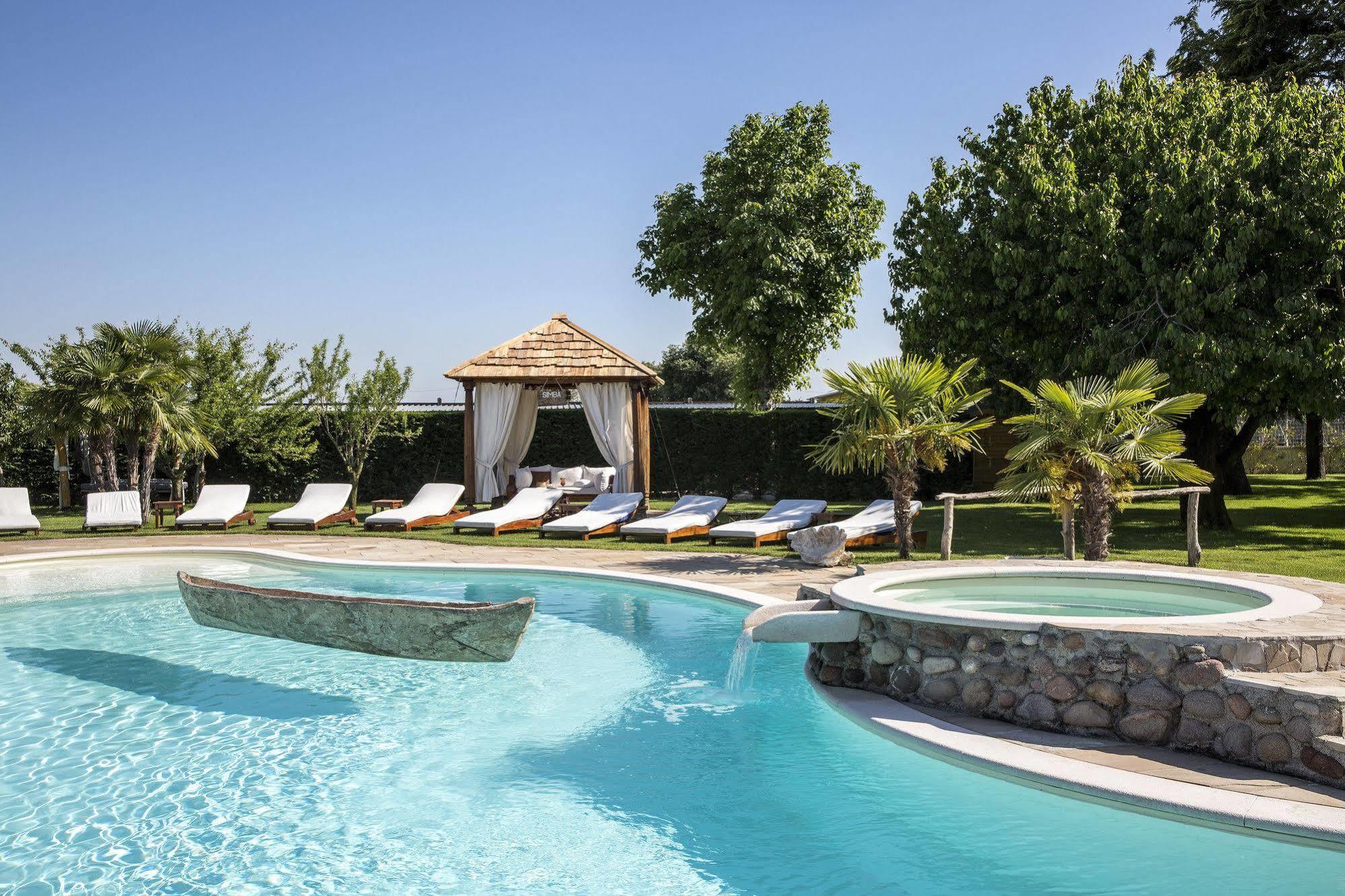 הוילה וילה פרנקה די ורונה Relais Ca' Maddalena מראה חיצוני תמונה